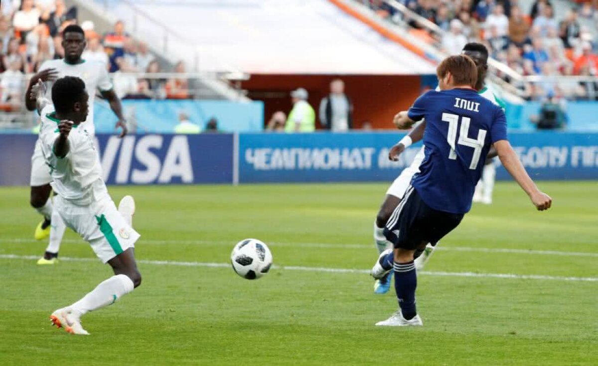 FOTO + VIDEO Egal spectaculos între Japonia și Senegal, 2-2 » Cele două rămân marile favorite la calificarea în optimi