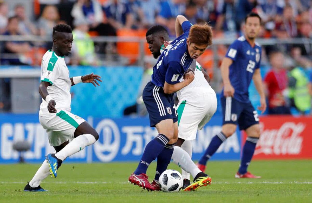 FOTO + VIDEO Egal spectaculos între Japonia și Senegal, 2-2 » Cele două rămân marile favorite la calificarea în optimi