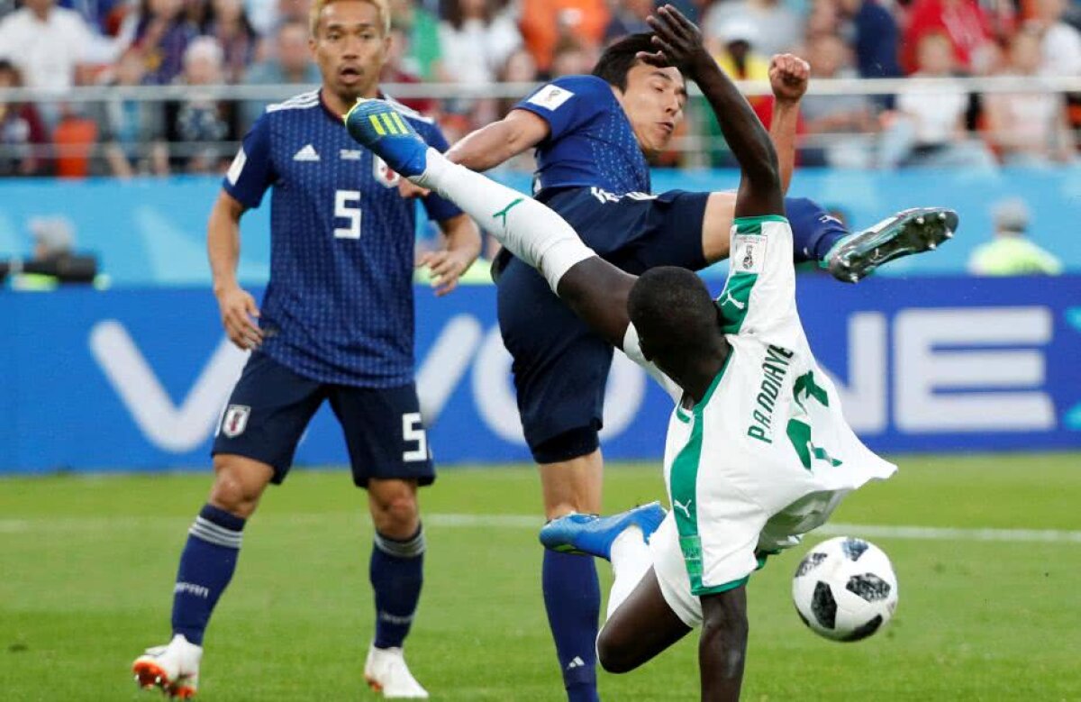 FOTO + VIDEO Egal spectaculos între Japonia și Senegal, 2-2 » Cele două rămân marile favorite la calificarea în optimi