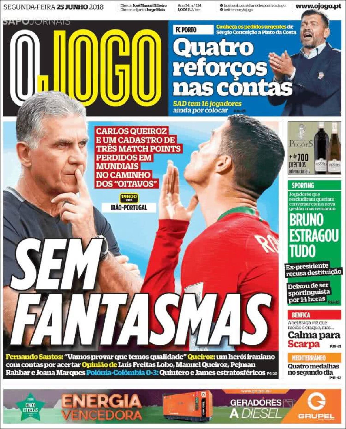 Ce scriu azi ziarele de sport din lume (25 iunie 2018)