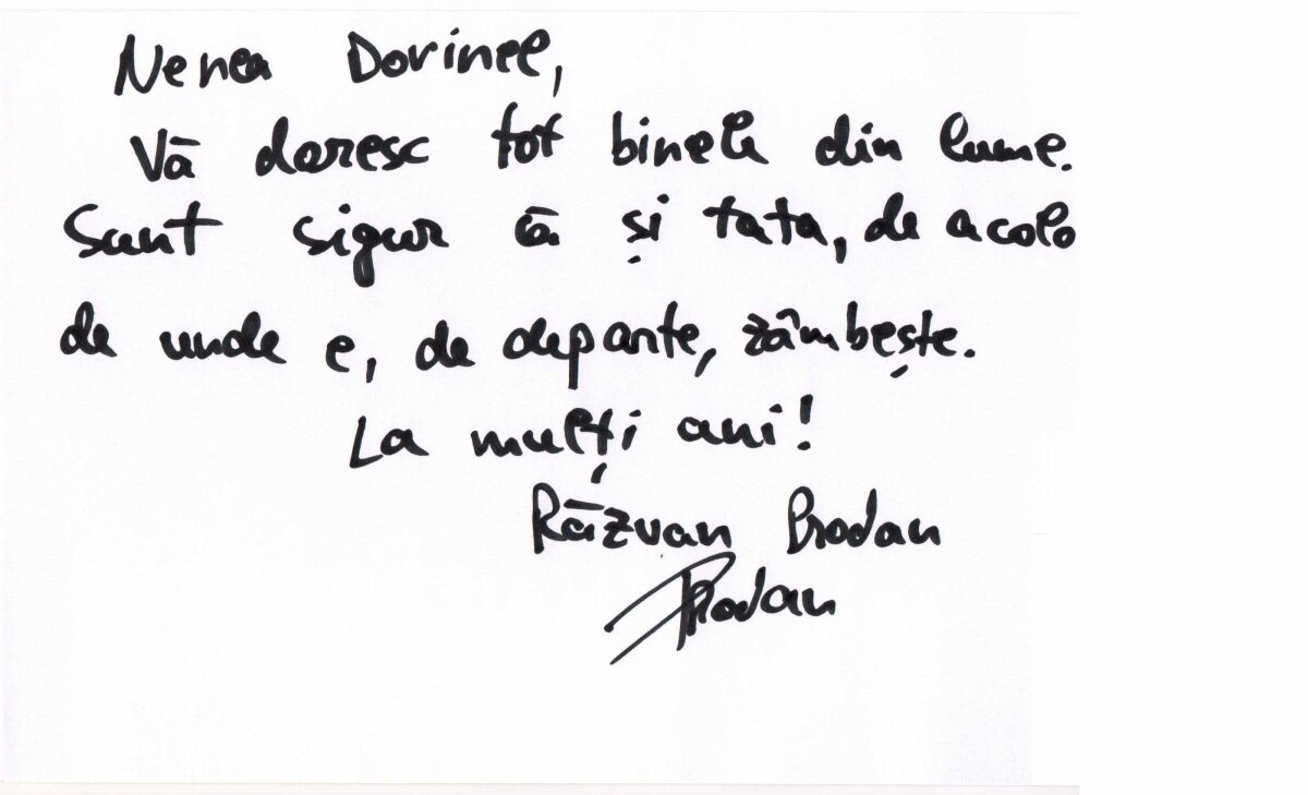 FOTO Mesaje pentru Munti la împlinirea a 50 de ani » Cuvinte emoționante din partea fiului lui Prodan: "Nenea Dorinel..."
