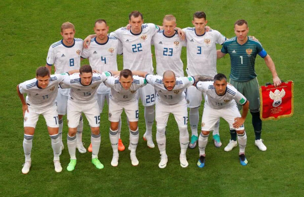 VIDEO + FOTO » Uruguay, victorie la scor de neprezentare cu Rusia, 3-0 » Sud-americanii au terminat grupa pe locul 1