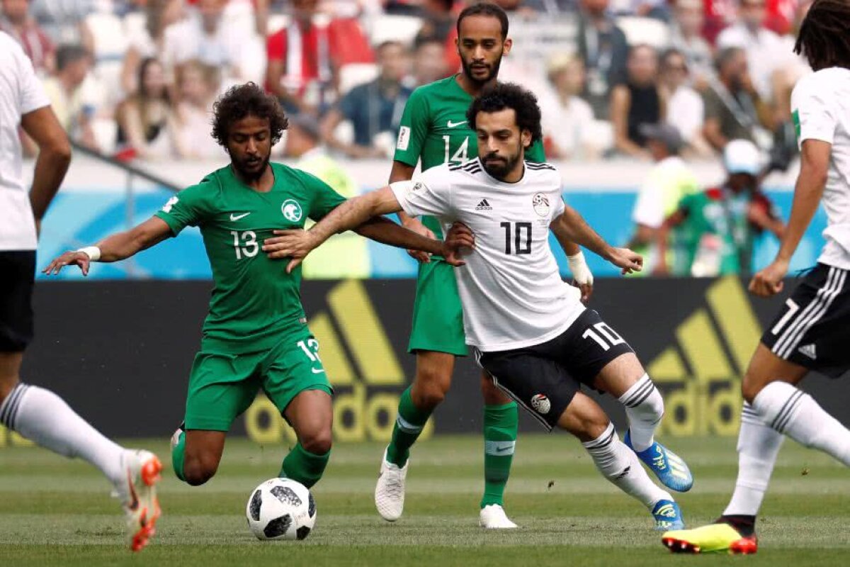 VIDEO+ FOTO » Arabia Saudită, victorie dramatică împotriva Egiptului » Golul decisiv a fost marcat la ultima fază!
