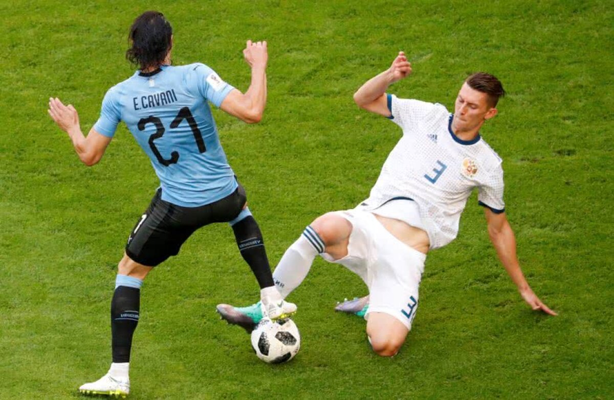 VIDEO + FOTO » Uruguay, victorie la scor de neprezentare cu Rusia, 3-0 » Sud-americanii au terminat grupa pe locul 1