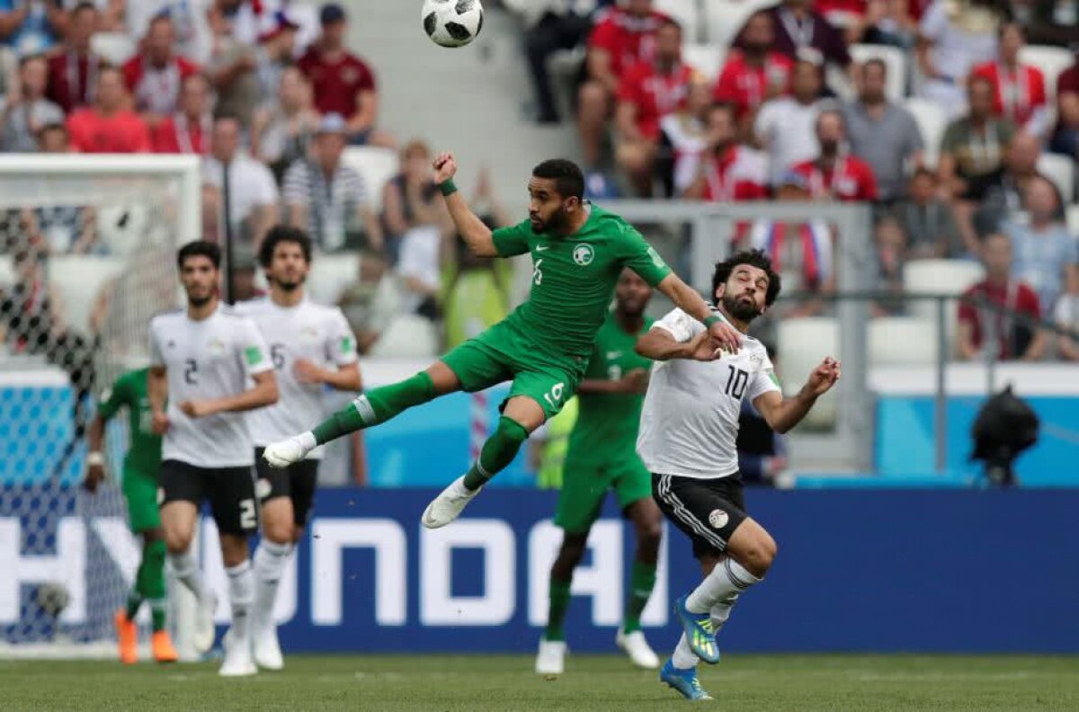 VIDEO+ FOTO » Arabia Saudită, victorie dramatică împotriva Egiptului » Golul decisiv a fost marcat la ultima fază!
