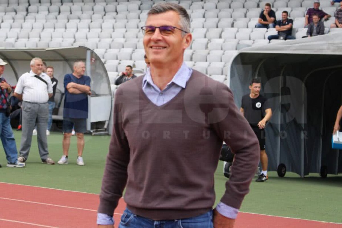 FOTO Reunire fără antrenor! Universitatea Cluj a început pregătirile pentru sezonul de Liga a 2-a