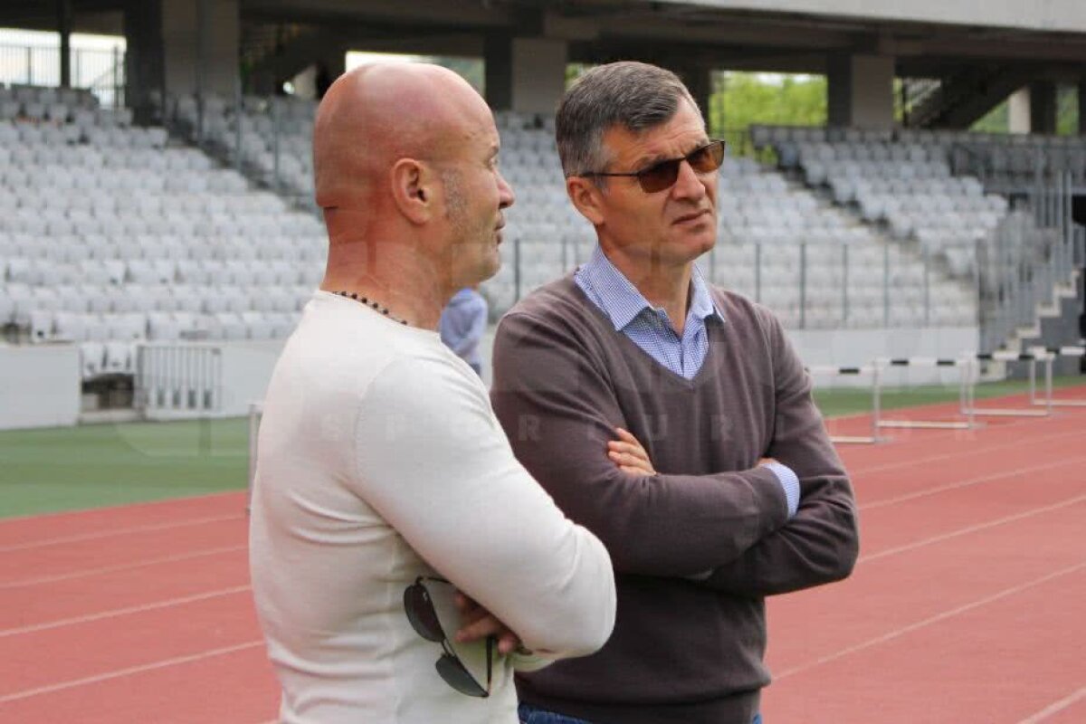 FOTO Reunire fără antrenor! Universitatea Cluj a început pregătirile pentru sezonul de Liga a 2-a