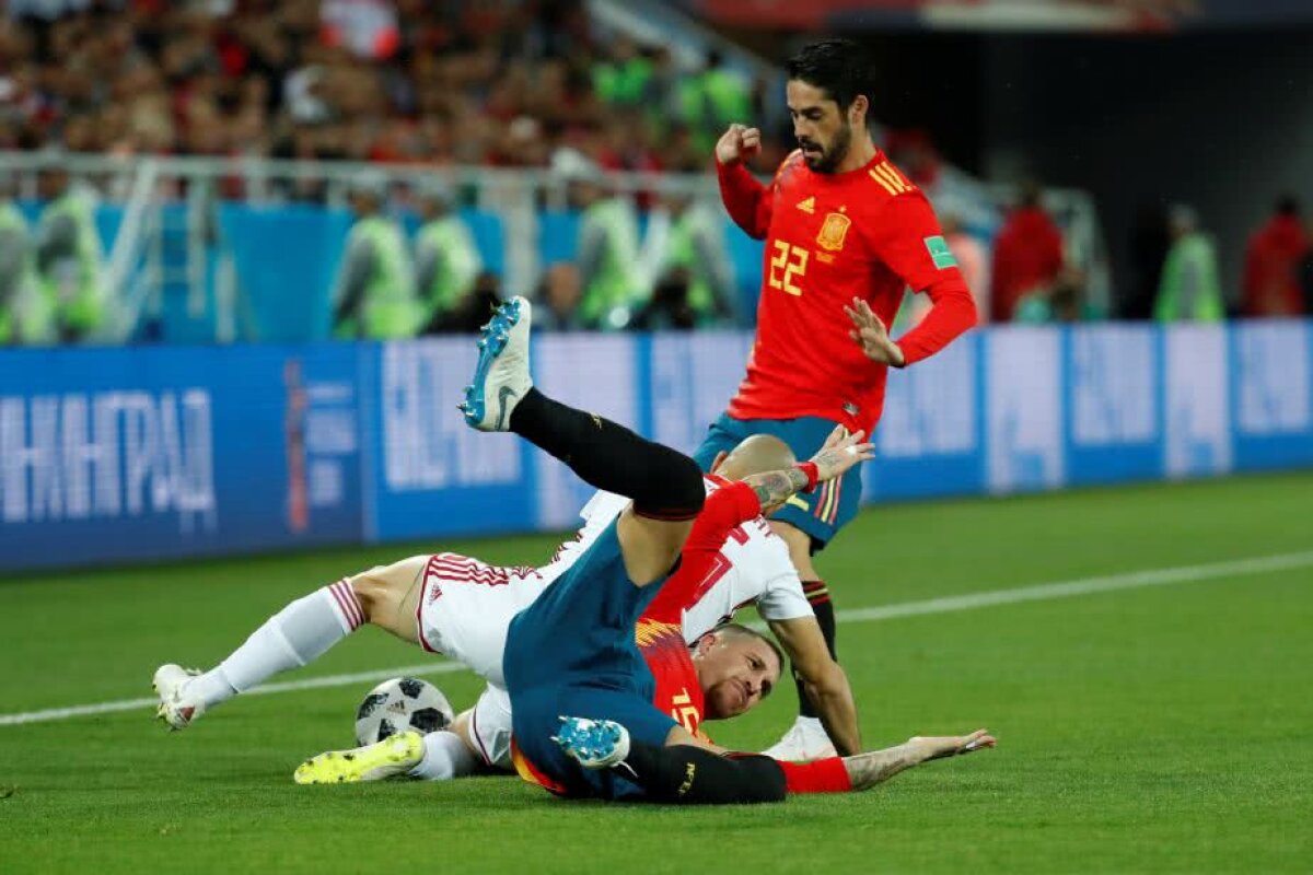 VIDEO+FOTO Spania smulge un egal DRAMATIC contra Marocului și se va duela cu Rusia în optimile de finală