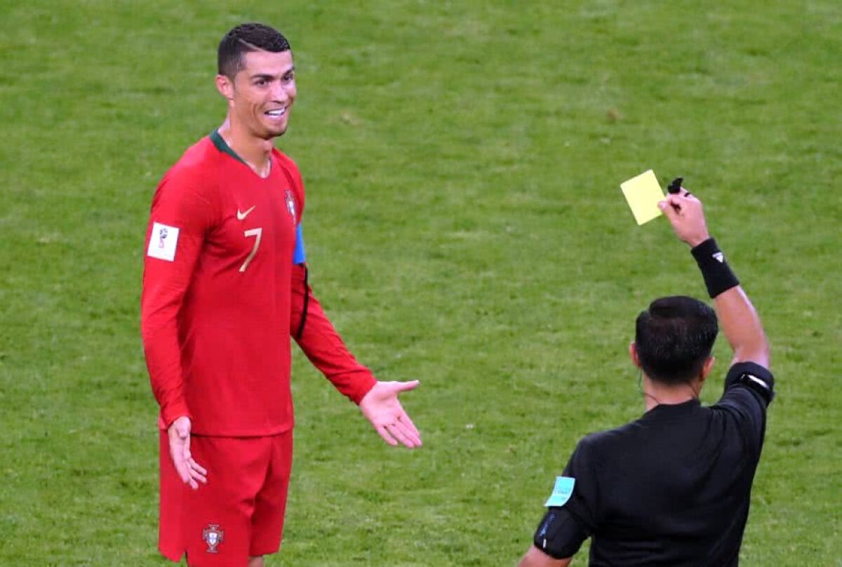 FOTO + VIDEO Cristiano Ronaldo, iertat de eliminare » Și-a lovit adversarul cu cotul!
