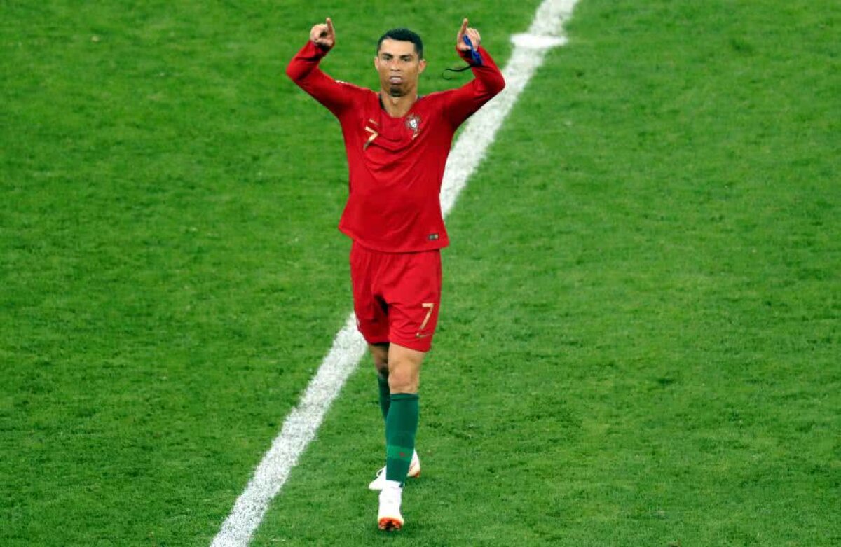 GALERIE FOTO Ce nu s-a văzut la TV » Gestul făcut de Cristiano Ronaldo după Portugalia - Iran 1-1