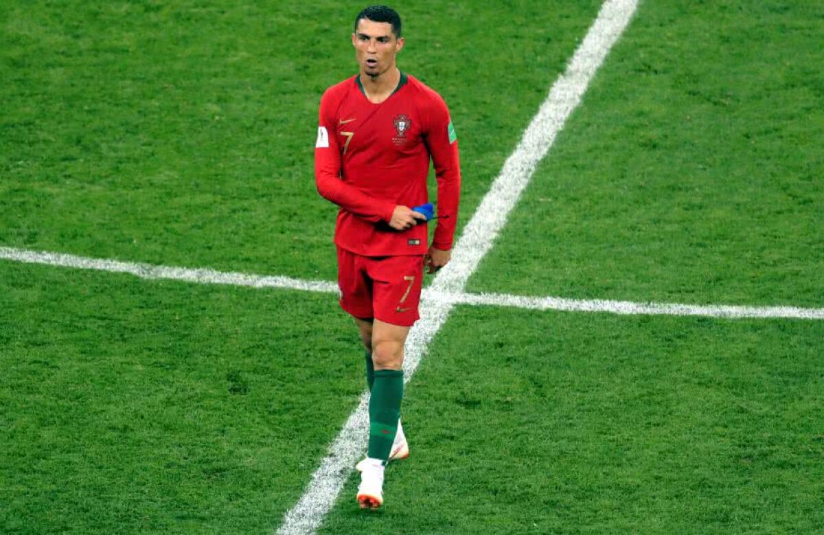 GALERIE FOTO Ce nu s-a văzut la TV » Gestul făcut de Cristiano Ronaldo după Portugalia - Iran 1-1