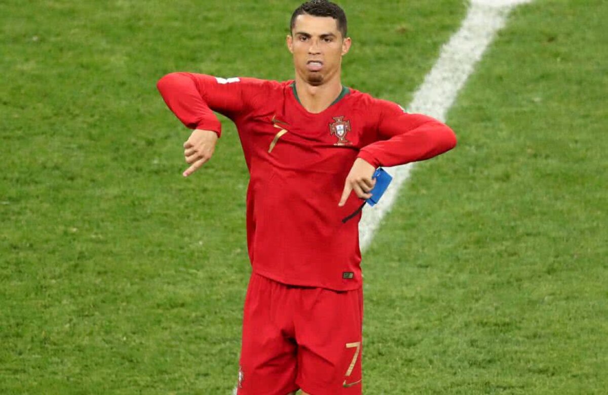 GALERIE FOTO Ce nu s-a văzut la TV » Gestul făcut de Cristiano Ronaldo după Portugalia - Iran 1-1