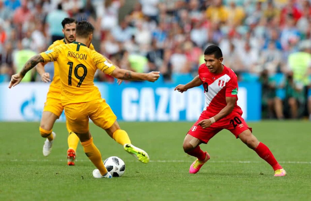 VIDEO + FOTO » Australia - Peru 0-2 » Sud-americanii obțin prima victorie la acest Mondial și termină grupa pe 3