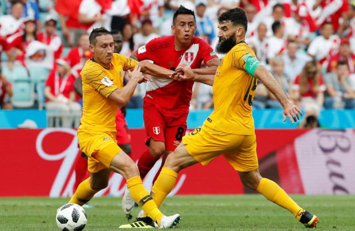 VIDEO + FOTO » Australia - Peru 0-2 » Sud-americanii obțin prima victorie la acest Mondial și termină grupa pe 3