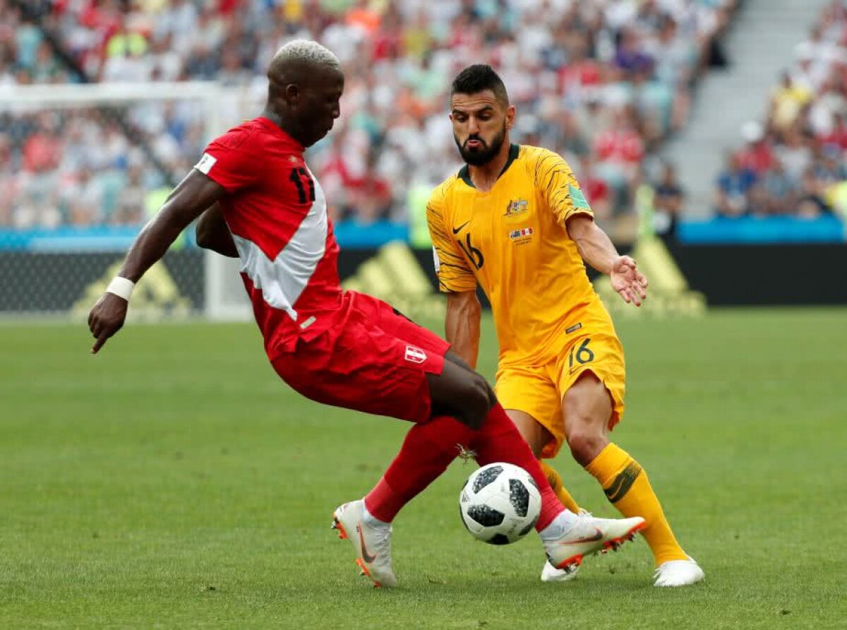 VIDEO + FOTO » Australia - Peru 0-2 » Sud-americanii obțin prima victorie la acest Mondial și termină grupa pe 3