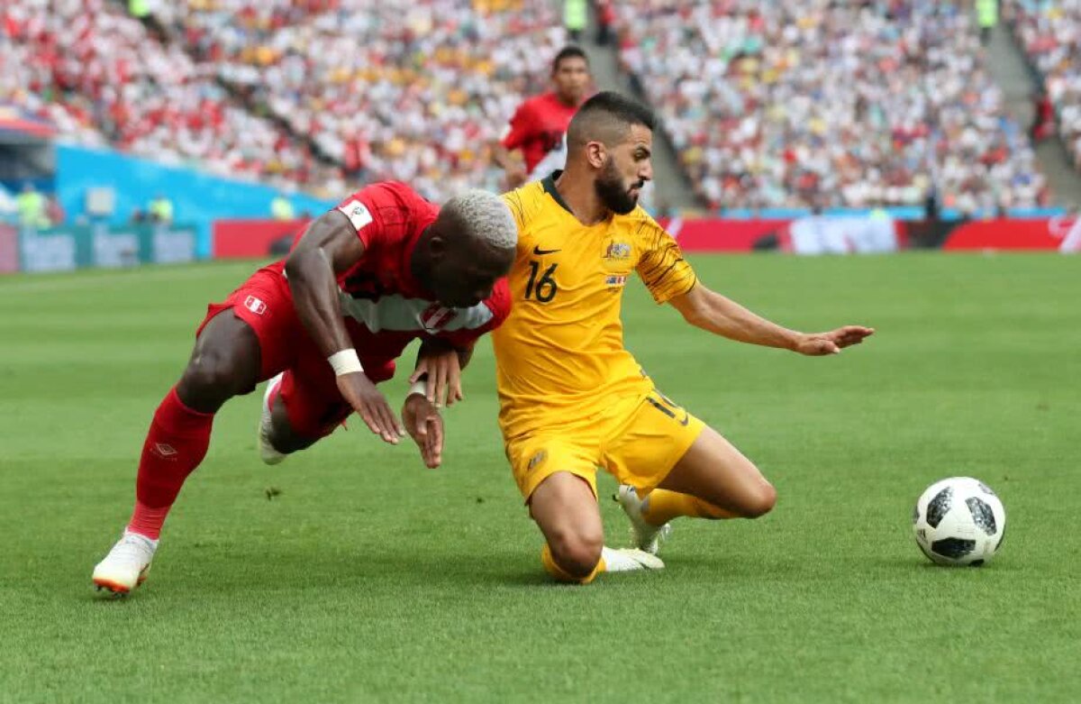 VIDEO + FOTO » Australia - Peru 0-2 » Sud-americanii obțin prima victorie la acest Mondial și termină grupa pe 3