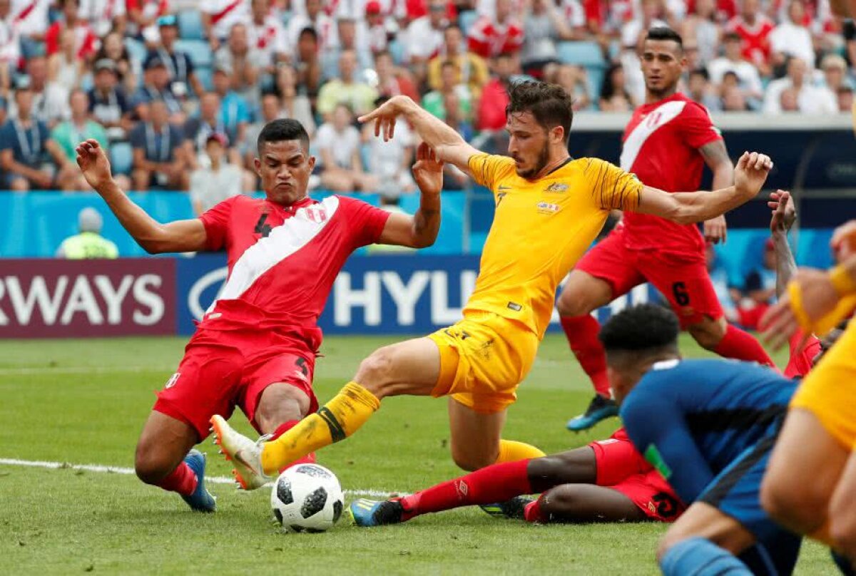 VIDEO + FOTO » Australia - Peru 0-2 » Sud-americanii obțin prima victorie la acest Mondial și termină grupa pe 3