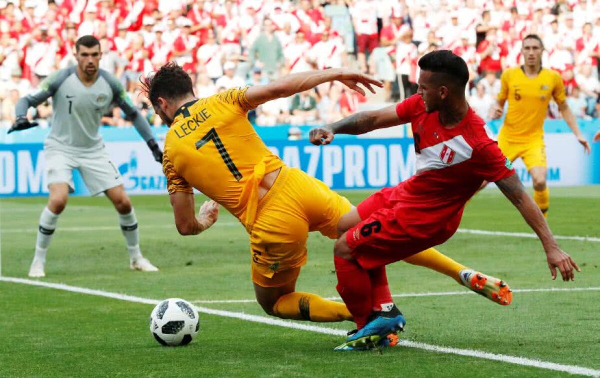 VIDEO + FOTO » Australia - Peru 0-2 » Sud-americanii obțin prima victorie la acest Mondial și termină grupa pe 3