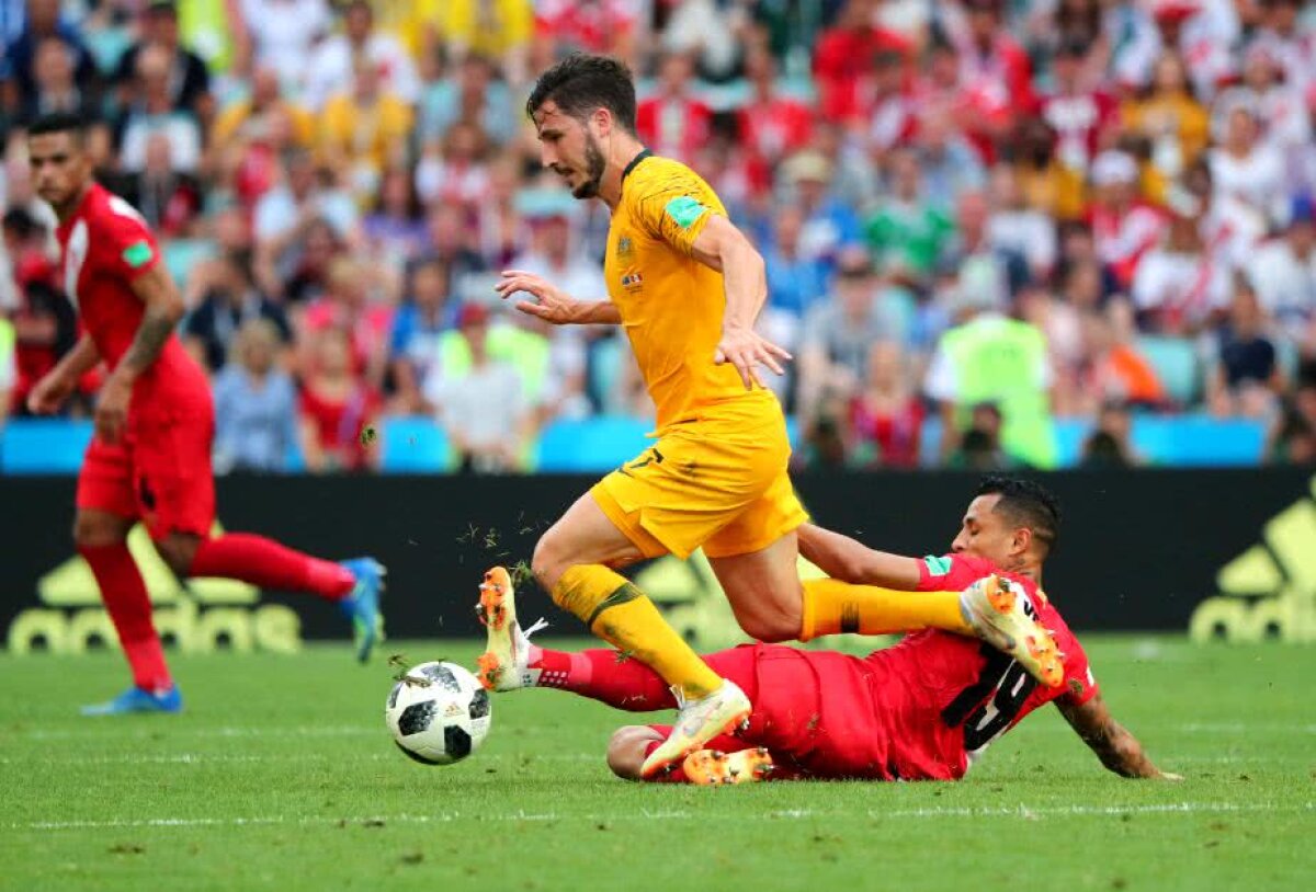 VIDEO + FOTO » Australia - Peru 0-2 » Sud-americanii obțin prima victorie la acest Mondial și termină grupa pe 3