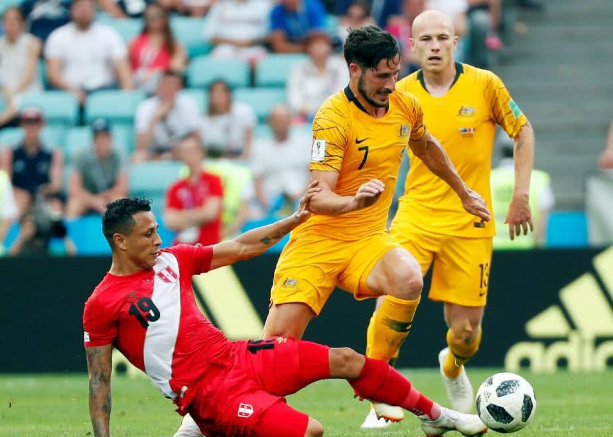 VIDEO + FOTO » Australia - Peru 0-2 » Sud-americanii obțin prima victorie la acest Mondial și termină grupa pe 3