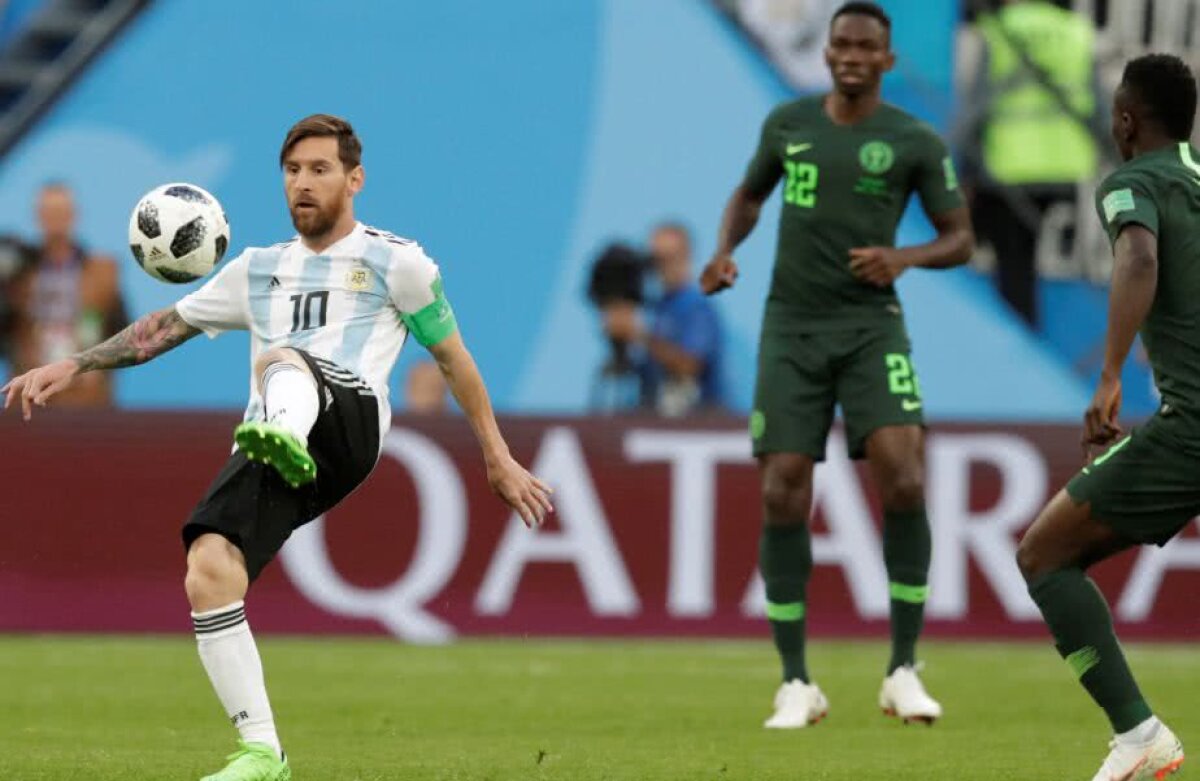 FOTO + VIDEO Victorie în suferință pentru Messi! Argentina s-a calificat în optimi după 2-1 cu Nigeria, unde va de peste o altă superputere