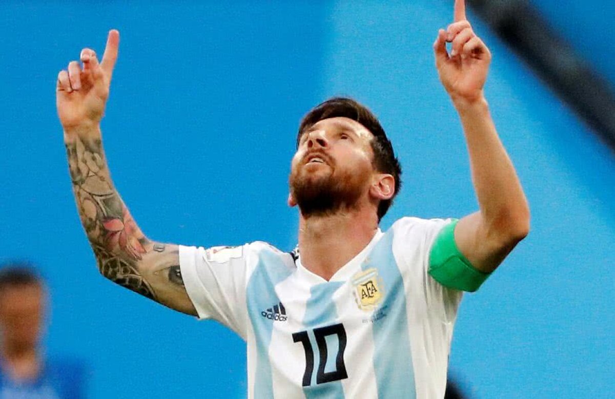 FOTO + VIDEO Victorie în suferință pentru Messi! Argentina s-a calificat în optimi după 2-1 cu Nigeria, unde va de peste o altă superputere