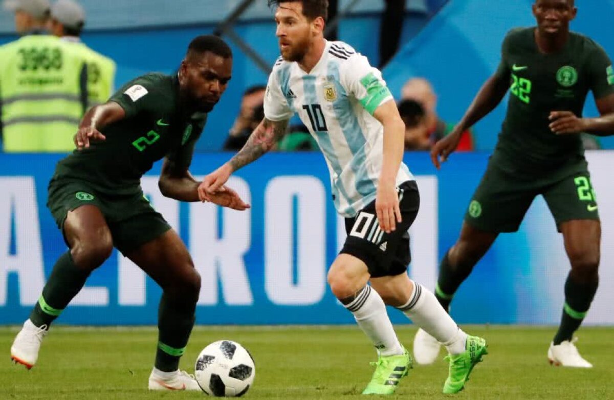 FOTO + VIDEO Victorie în suferință pentru Messi! Argentina s-a calificat în optimi după 2-1 cu Nigeria, unde va de peste o altă superputere