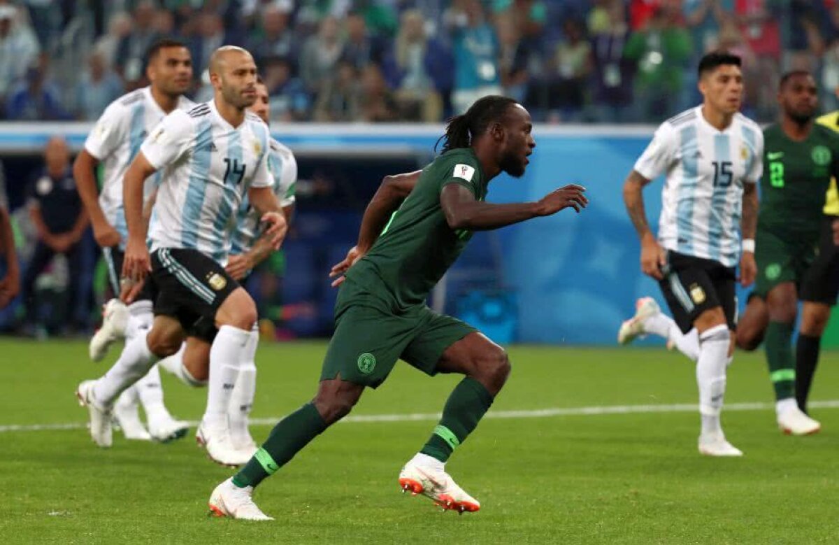 FOTO + VIDEO Victorie în suferință pentru Messi! Argentina s-a calificat în optimi după 2-1 cu Nigeria, unde va de peste o altă superputere