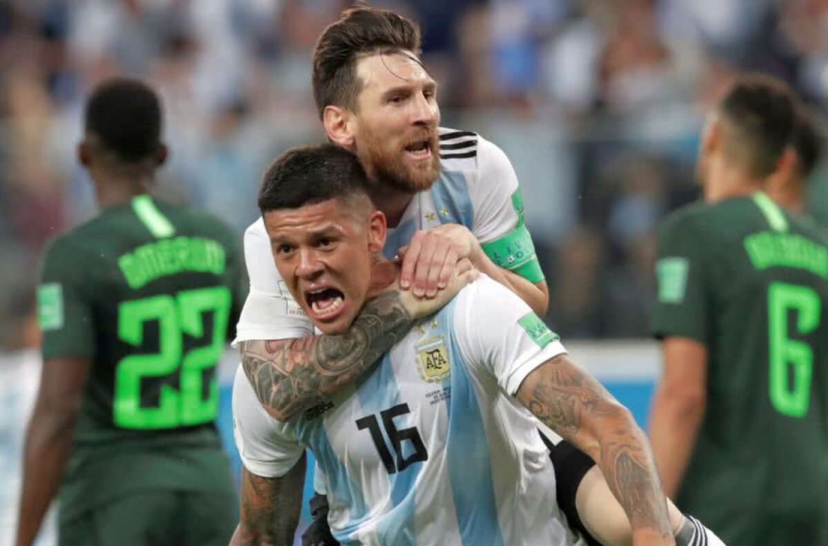 FOTO Scandal după calificarea Argentinei » Sud-americanii au fost iertați după un henț făcut de eroul echipei + ce spune Crăciunescu