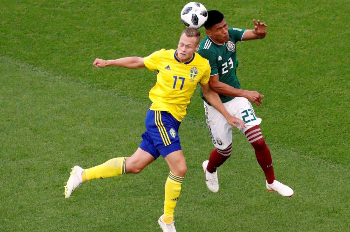 FOTO + VIDEO Miracolul scandinav continuă și la Mondial! » Suedia e în optimi după ce a făcut instrucție cu Mexic, 3-0