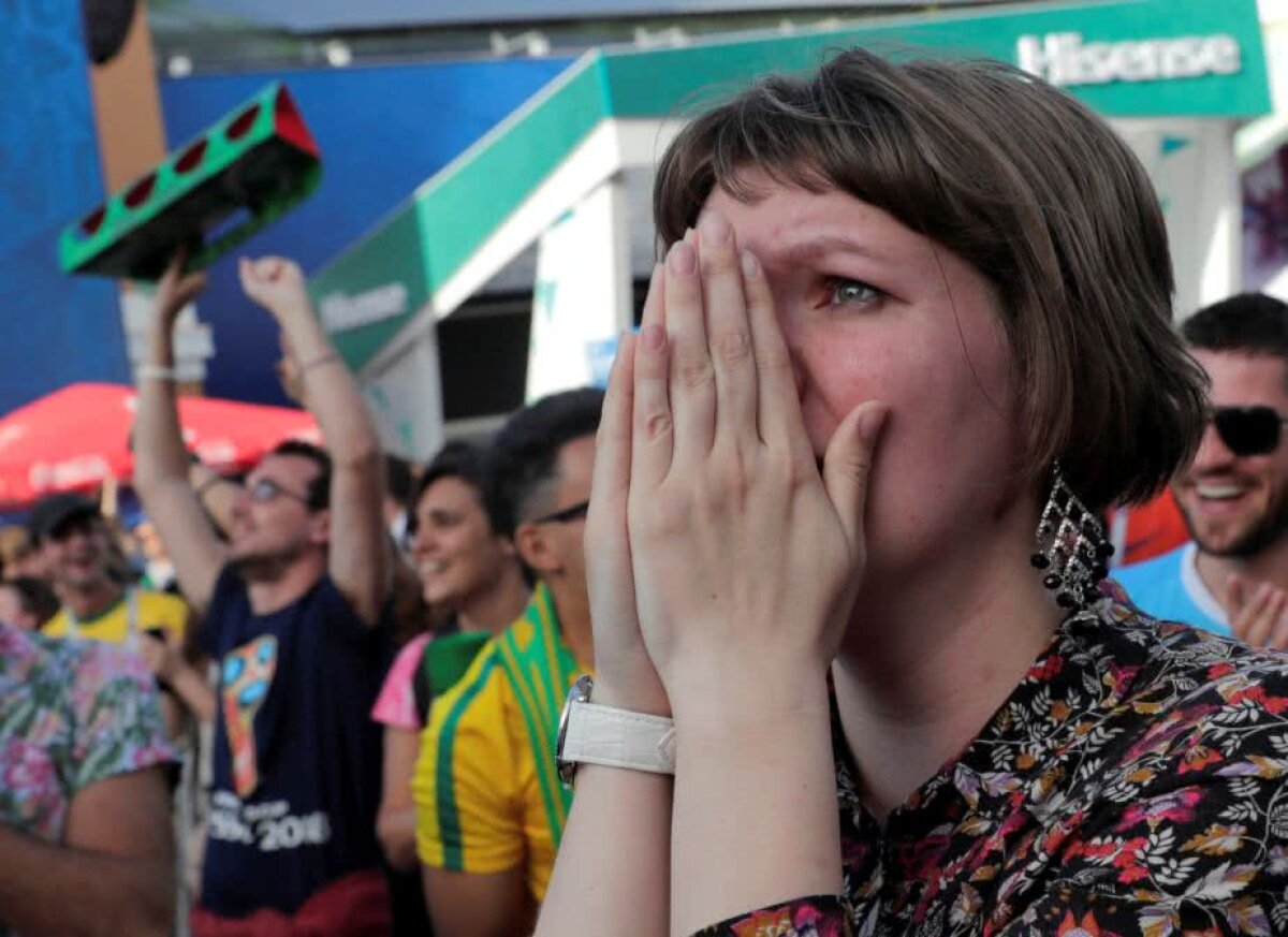 GALERIE FOTO Lacrimi în fan zone: cum au primit nemții veniți în Rusia eliminarea prematură a favoriților