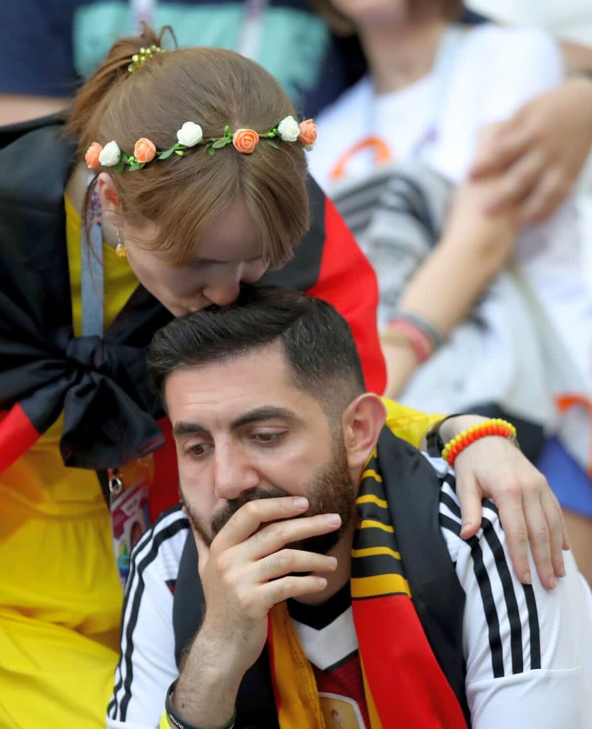 GALERIE FOTO Lacrimi în fan zone: cum au primit nemții veniți în Rusia eliminarea prematură a favoriților