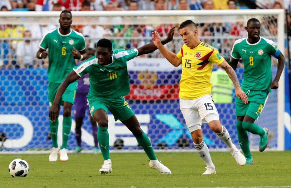 FOTO + VIDEO Au ucis Africa! Columbia s-a calificat în optimi după victoria cu Senegal, 1-0 » Africanii, eliminați din cauza criteriului cartonașelor