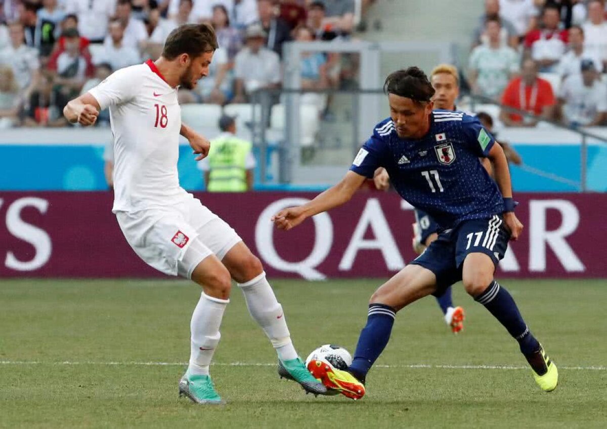 VIDEO+FOTO » Calificare jenantă! Japonia pierde cu Polonia, scor 0-1, dar se califică în "optimi" datorită cartonașelor » Circ în ultimele 10 minute