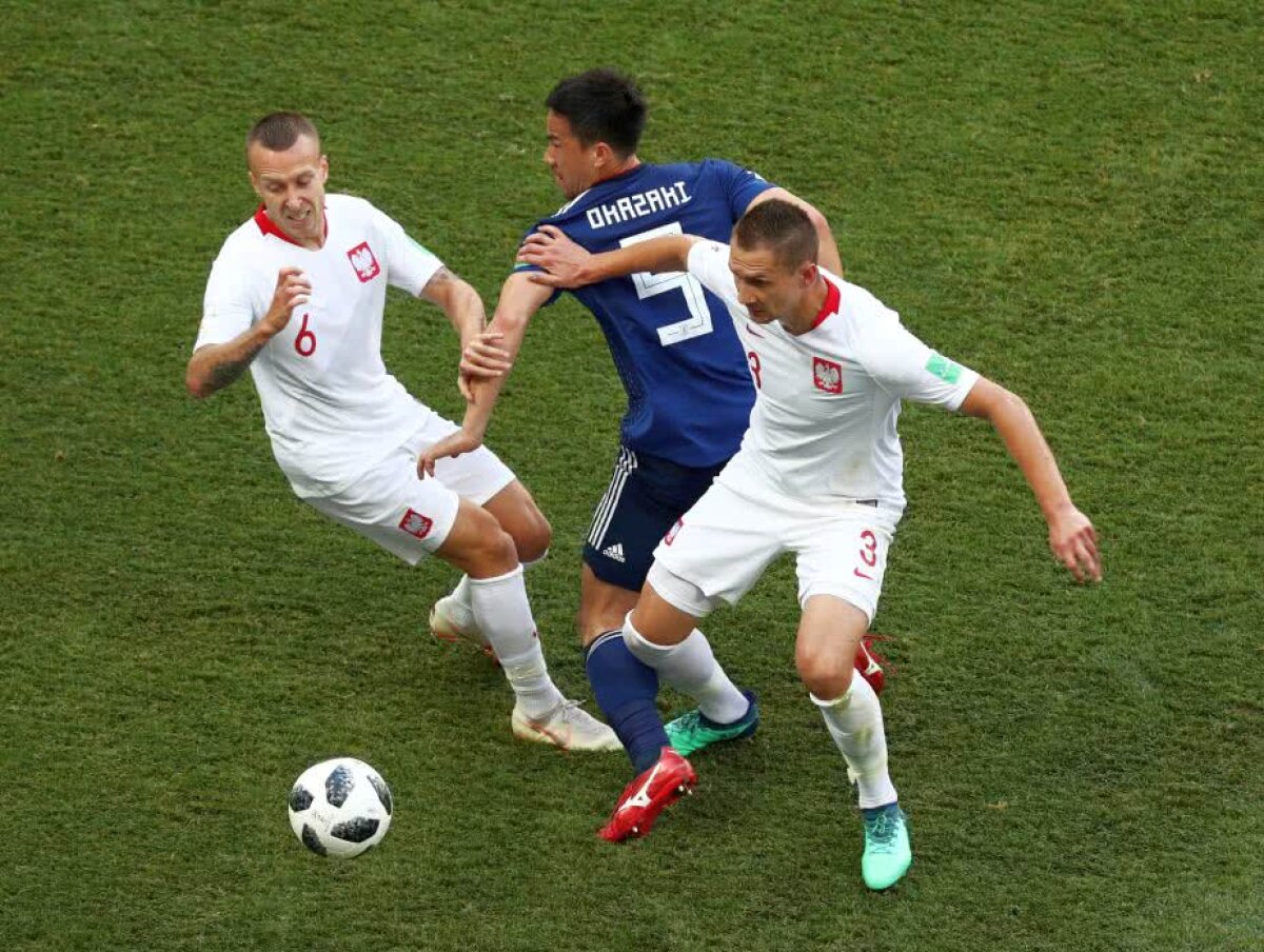 VIDEO+FOTO » Calificare jenantă! Japonia pierde cu Polonia, scor 0-1, dar se califică în "optimi" datorită cartonașelor » Circ în ultimele 10 minute