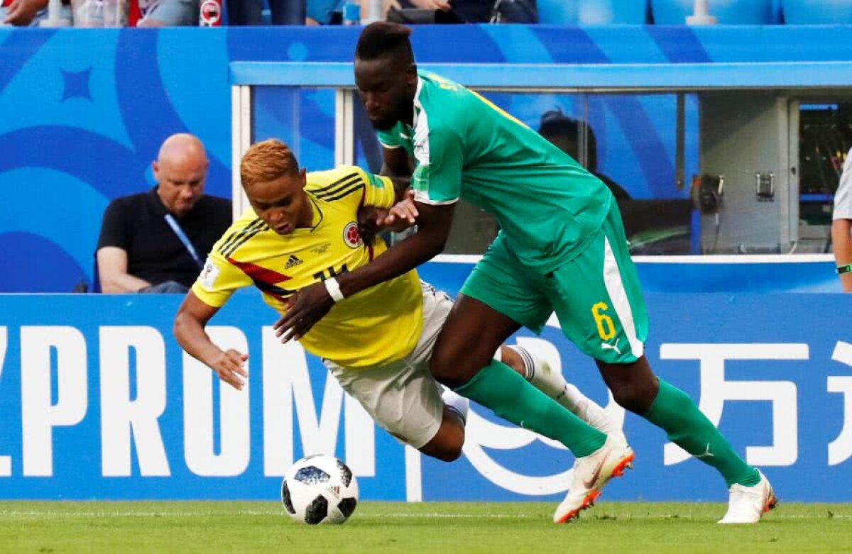 FOTO + VIDEO Au ucis Africa! Columbia s-a calificat în optimi după victoria cu Senegal, 1-0 » Africanii, eliminați din cauza criteriului cartonașelor