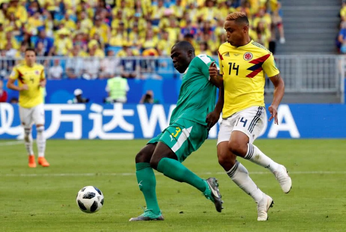 FOTO + VIDEO Au ucis Africa! Columbia s-a calificat în optimi după victoria cu Senegal, 1-0 » Africanii, eliminați din cauza criteriului cartonașelor