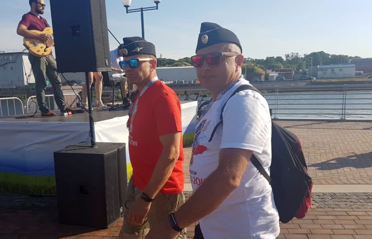 CORESPONDENȚĂ DIN RUSIA // VIDEO Spectacol făcut de fanii Angliei și Belgiei înaintea partidei decisive