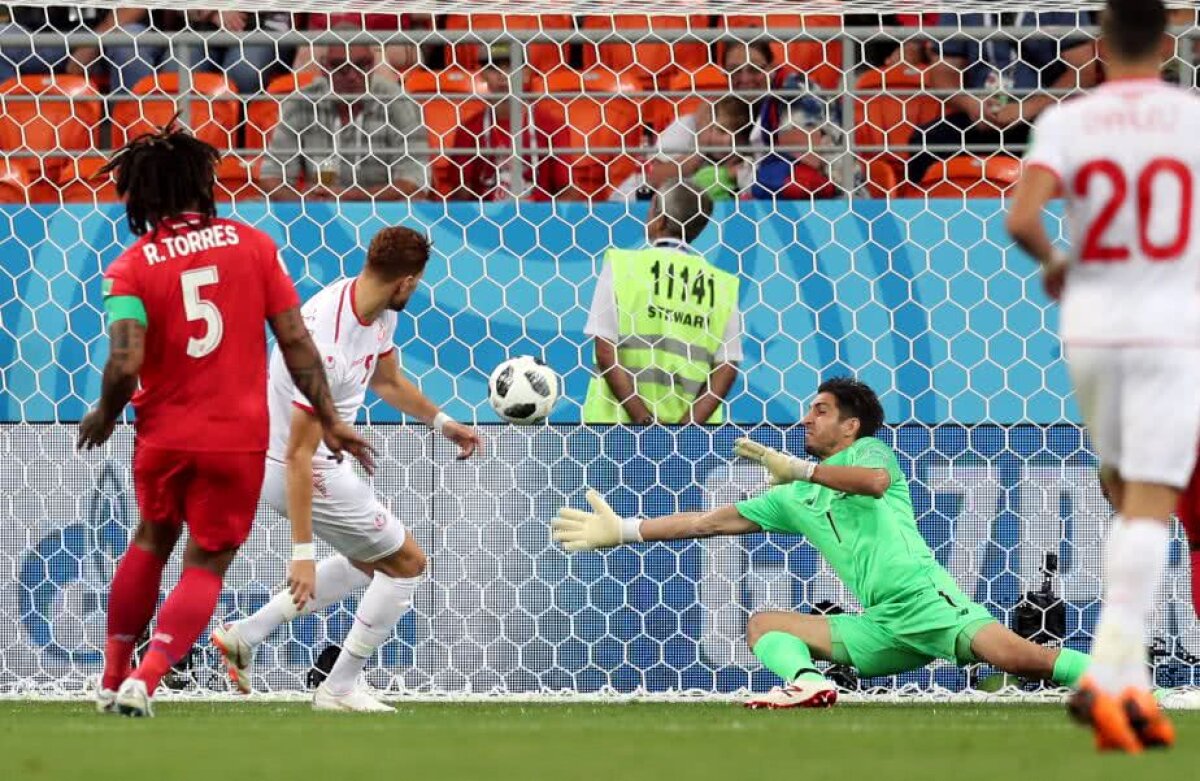 VIDEO + FOTO Tunisia o învinge pe Panama și obține prima victorie la Mondial după 40 de ani! Sfârșit de drum pentru dinamovistul Penedo, care a încasat 11 goluri în Rusia