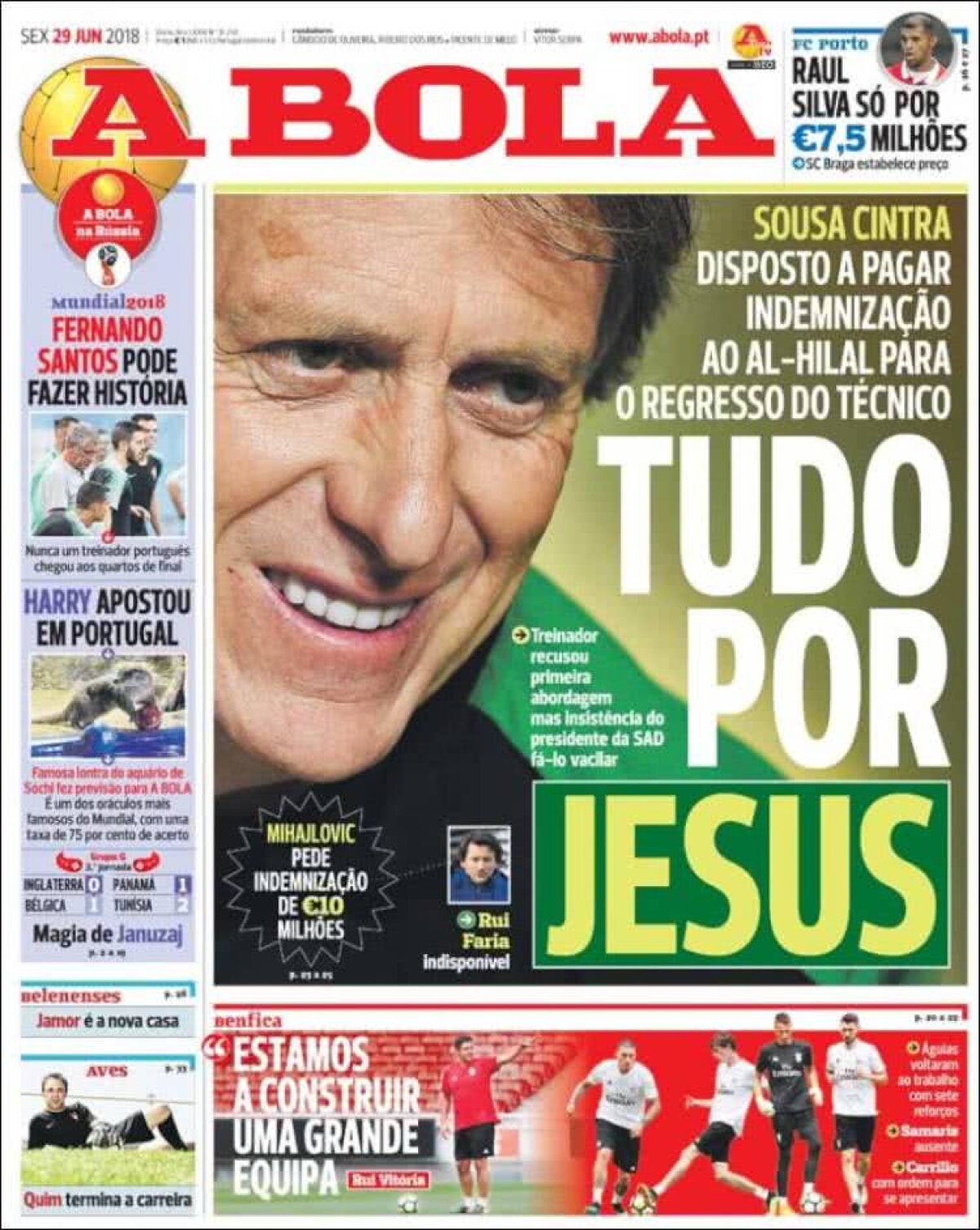 Ce scriu azi ziarele de sport din lume (29 iunie 2018)