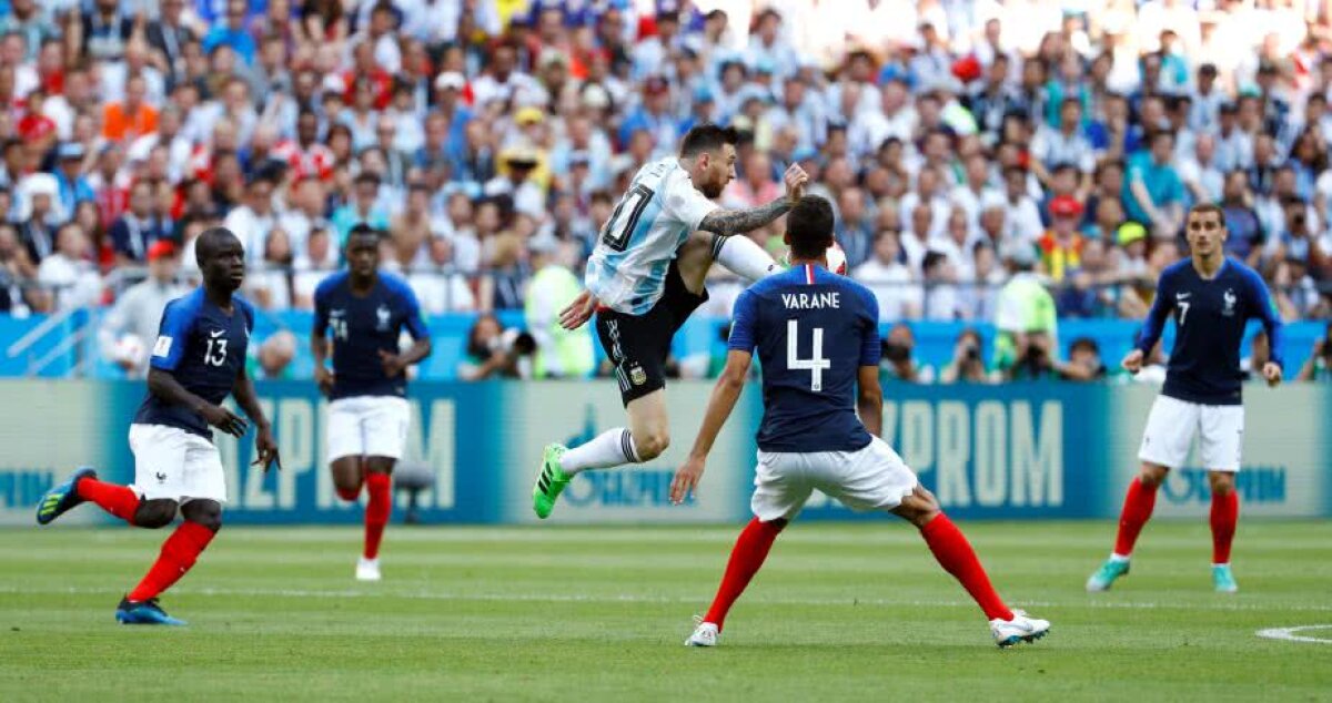 VIDEO + FOTO Messi? Mais non! Argentina este eliminată de Franța, 4-3, după un meci FABULOS al lui Mbappe!