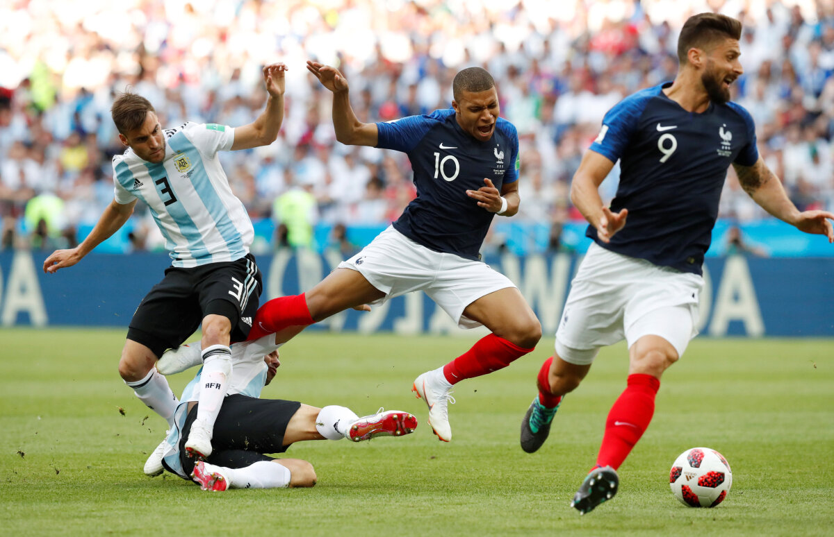 VIDEO + FOTO Messi? Mais non! Argentina este eliminată de Franța, 4-3, după un meci FABULOS al lui Mbappe!