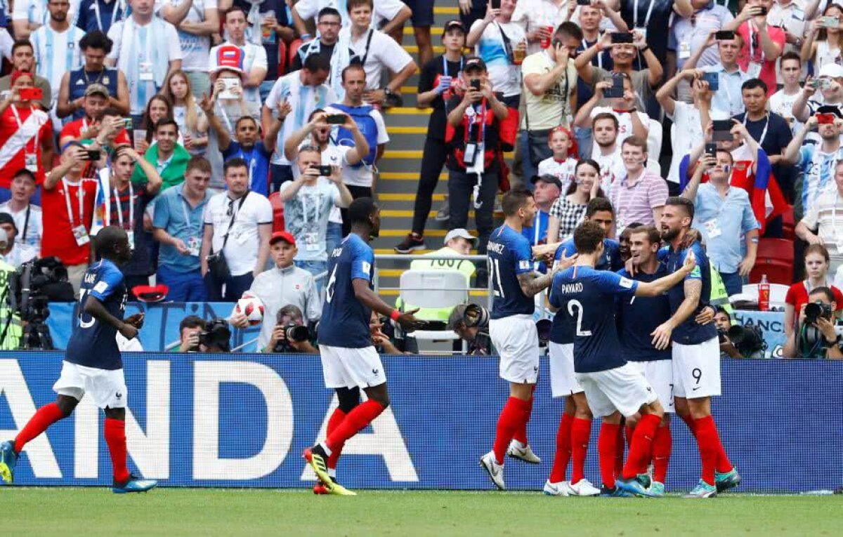 VIDEO + FOTO Messi? Mais non! Argentina este eliminată de Franța, 4-3, după un meci FABULOS al lui Mbappe!