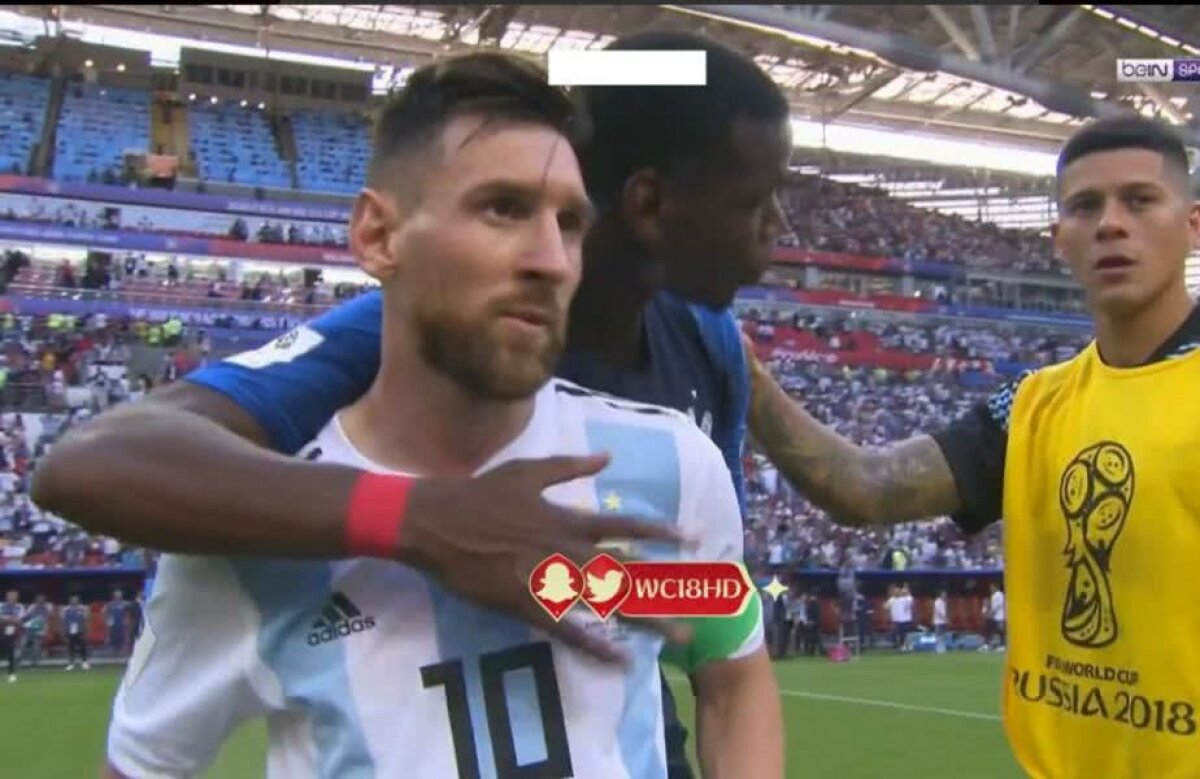 GALERIE FOTO Ce i-a făcut Pogba lui Messi imediat după finalul meciului » Gestul și declarația care fac înconjurul lumii