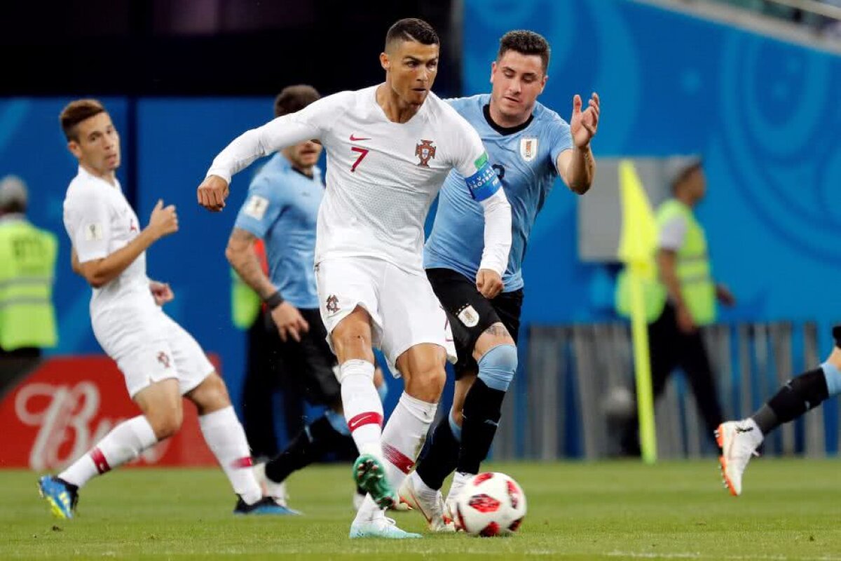 VIDEO+FOTO După Messi, și Ronaldo e OUT de la Mondial! Uruguay s-a calificat în dauna campioanei Europei, Portugalia, scor 2-1