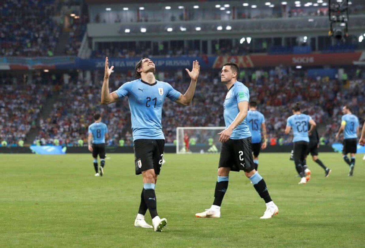 VIDEO+FOTO După Messi, și Ronaldo e OUT de la Mondial! Uruguay s-a calificat în dauna campioanei Europei, Portugalia, scor 2-1