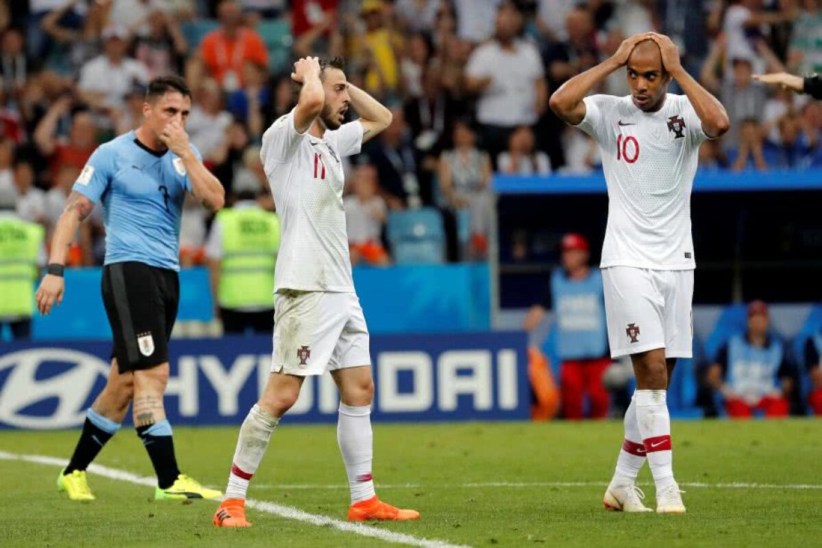 VIDEO+FOTO După Messi, și Ronaldo e OUT de la Mondial! Uruguay s-a calificat în dauna campioanei Europei, Portugalia, scor 2-1