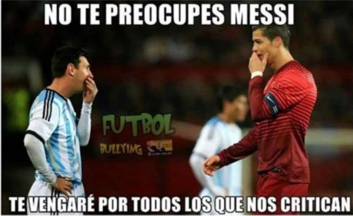 GALERIE FOTO Ronaldo și Messi OUT de la Mondial, iar internetul a "explodat" » Cele mai tari glume pe seama celor două legende