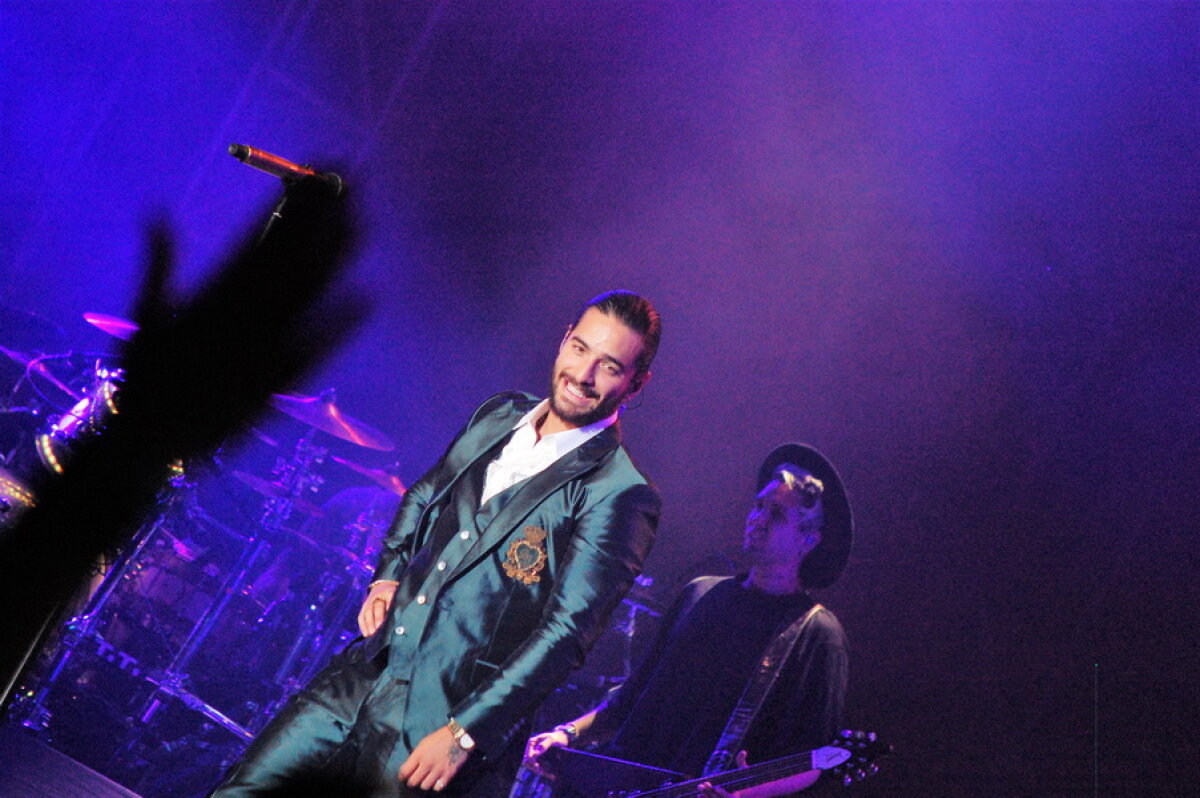 FOTO & VIDEO De la Moscova la București » Maluma a uitat că a fost jefuit în Rusia și a făcut un show incendiar la Romexpo!