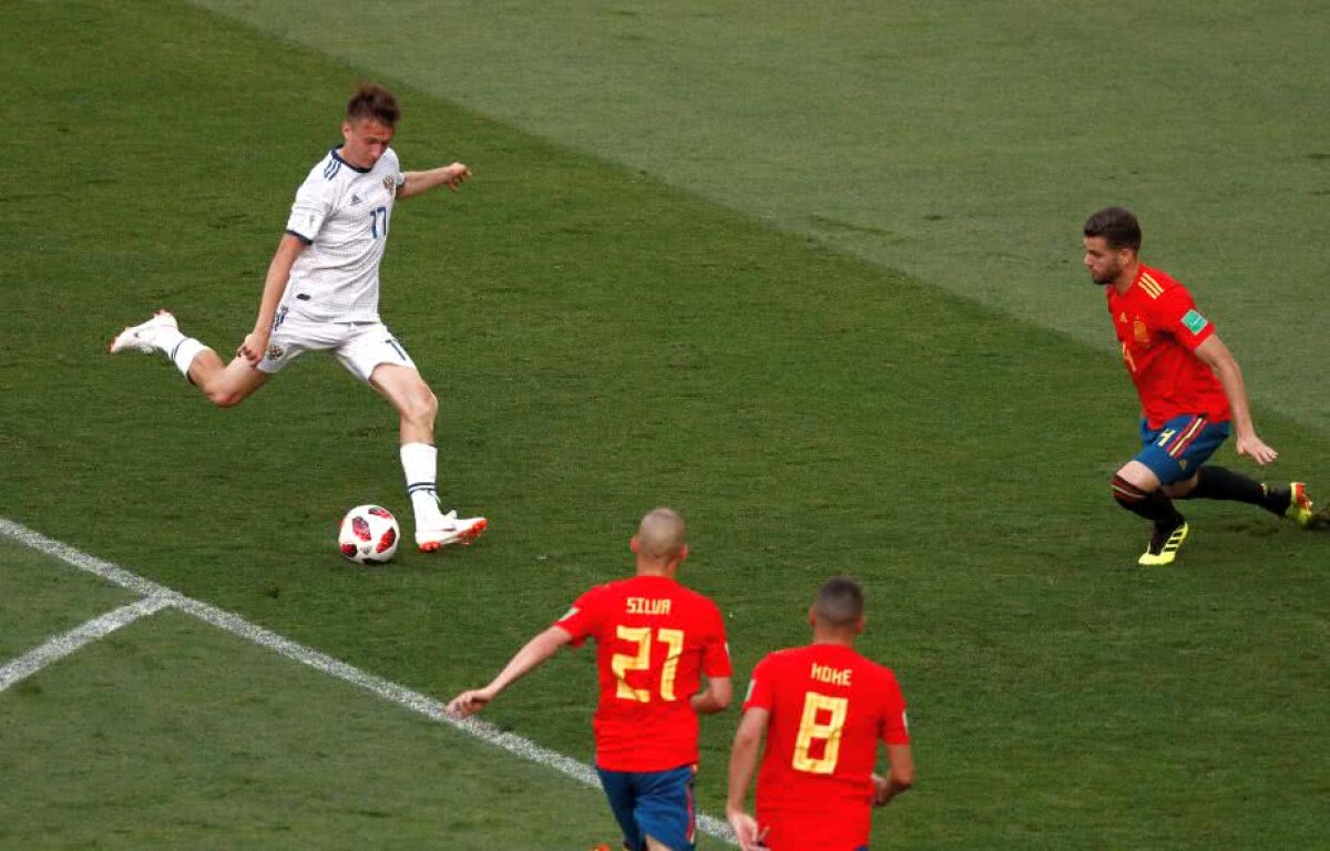 VIDEO + FOTO Surpriză URIAȘĂ la CM 2018 » ¡Adiós, España! Rusia este în sferturi după penalty-uri